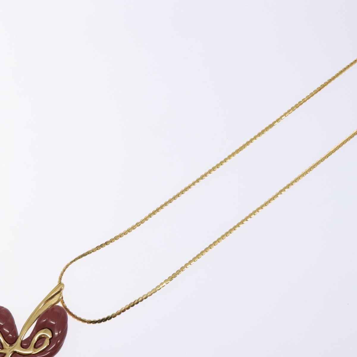 Givenchy Vintage Metal Gold Metal Necklace Jewelry (Pre-Owned)