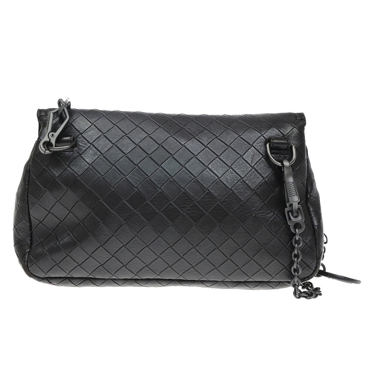 Bottega Veneta Expandable Chain Crossbody Leather Brown Leather Shoulder Bag Bag (Pre-Owned)