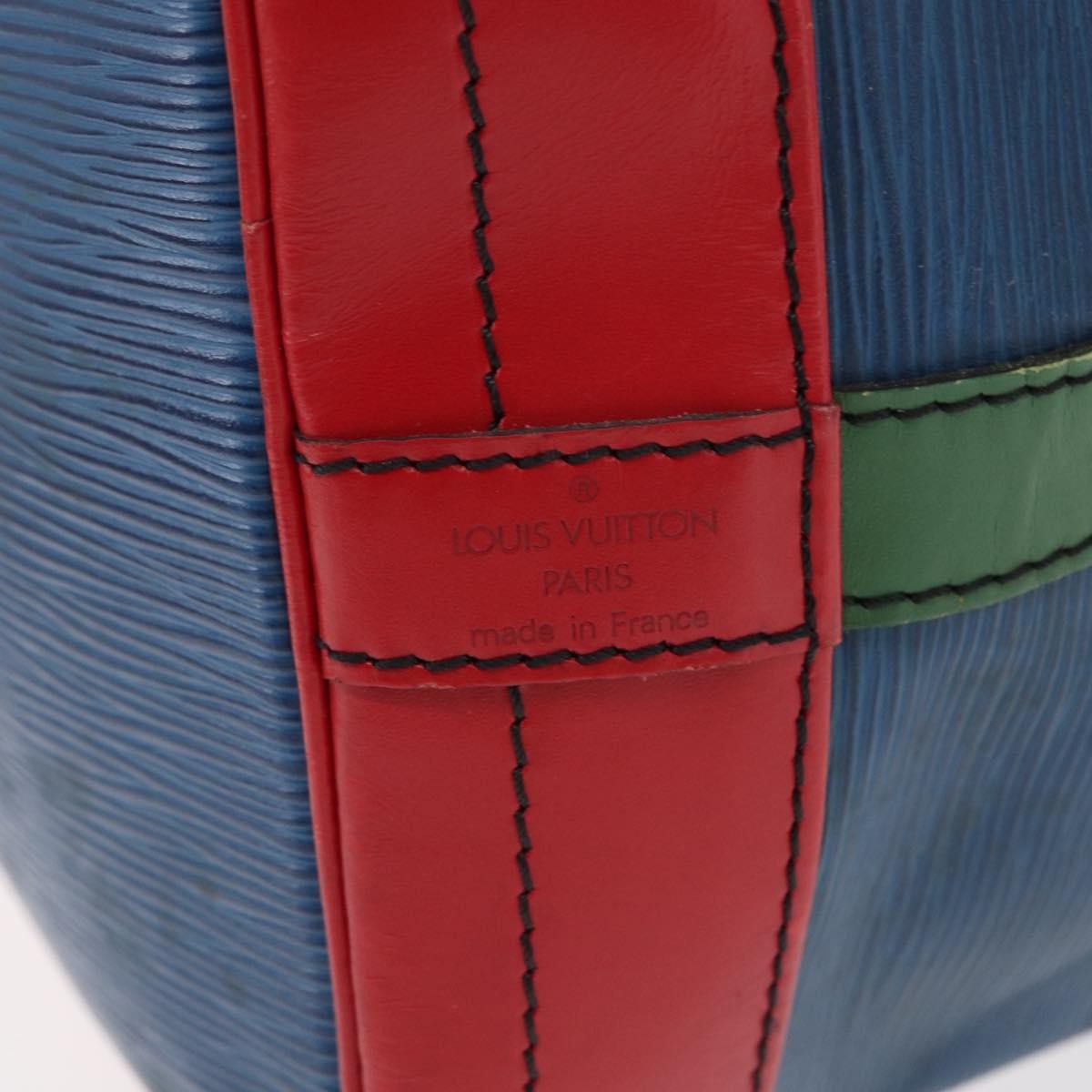 Louis Vuitton Tricolor Noe Epi Leather Blue Leather Shoulder Bag Bag (Pre-Owned)