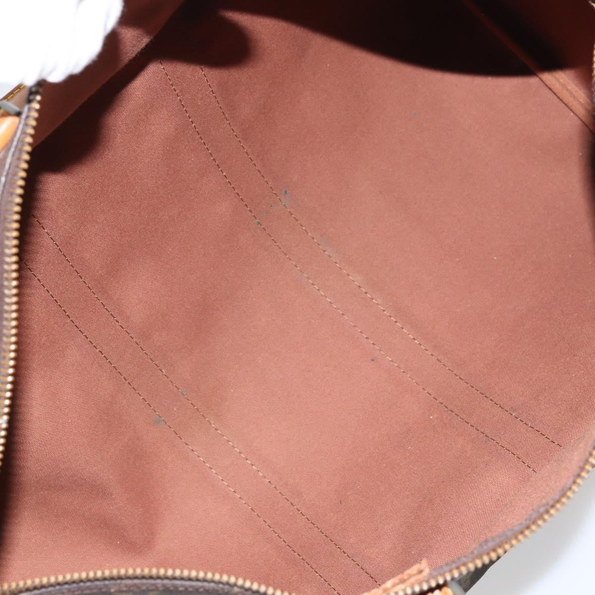 Louis Vuitton Keepall Monogram Canvas Brown Canvas Travel Bag Bag (Pre-Owned)