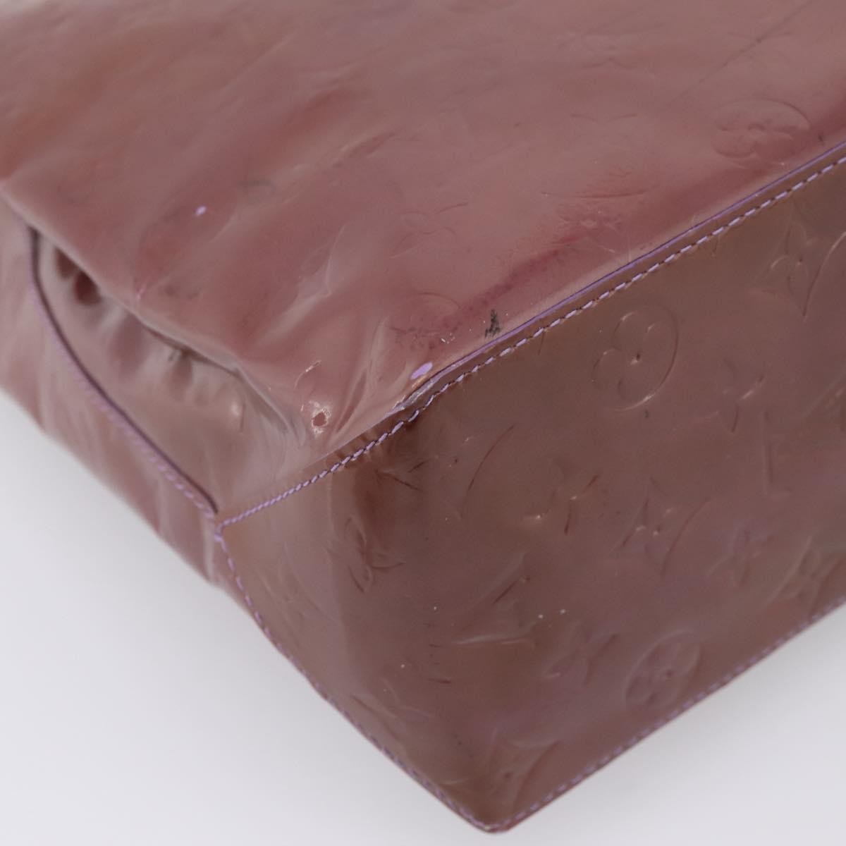Louis Vuitton Reade Monogram Vernis Purple Patent_Leather Handbag (Pre-Owned)