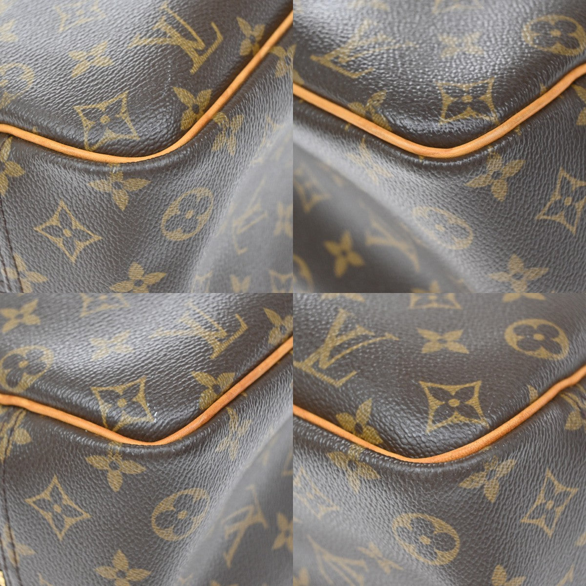 Louis Vuitton Trouville Monogram Canvas Brown Canvas Handbag (Pre-Owned)