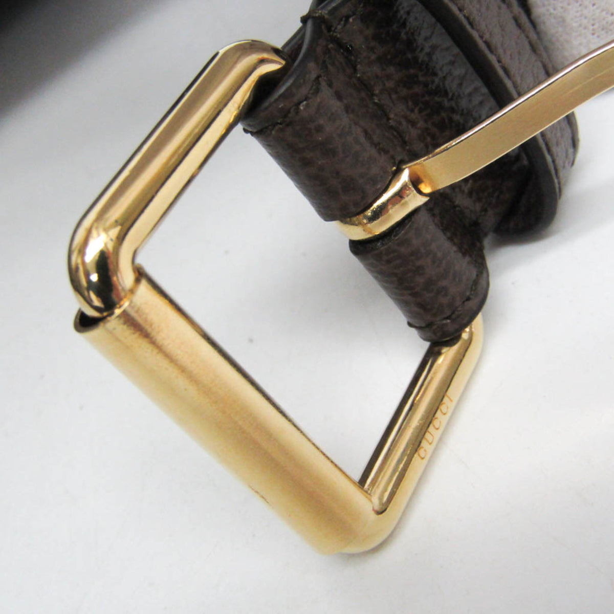 Gucci Blondie Belt Gg Coated Canvas Beige Canvas Clutche & Pouche Bag (Pre-Owned)