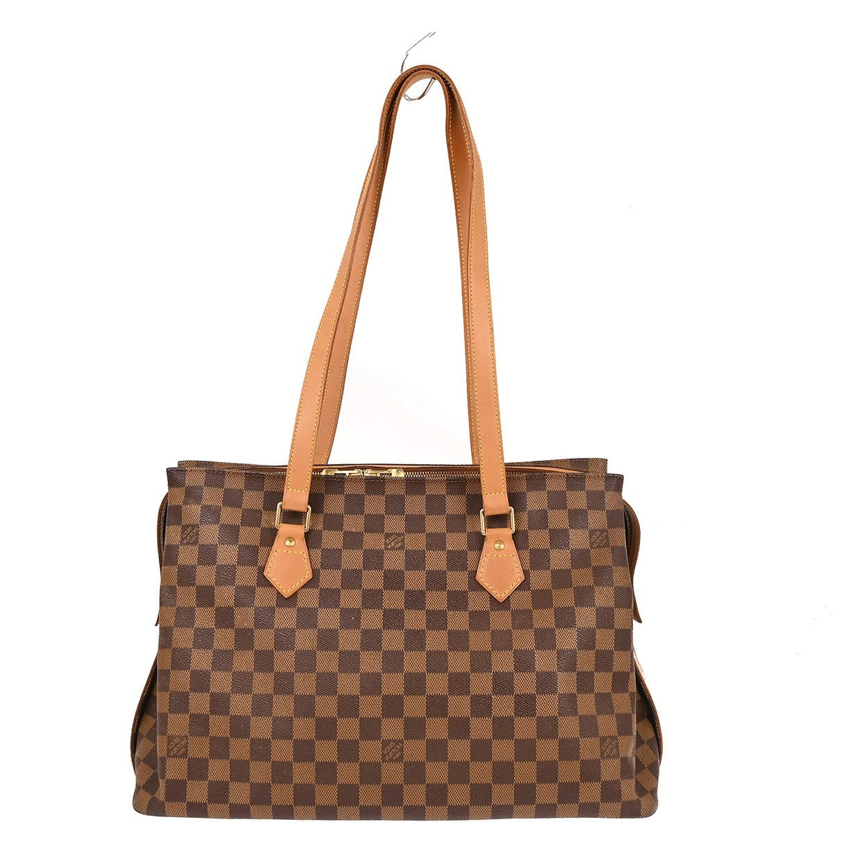 Louis Vuitton Chelsea Centenaire Damier Brown Canvas Tote Bag Bag (Pre-Owned)