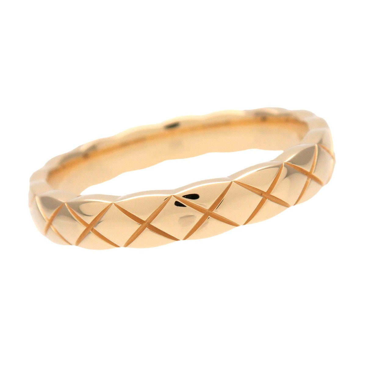 Chanel Coco Crush 18K Yellow Gold Gold Yellow_Gold Ring Jewelry (Pre-Owned)