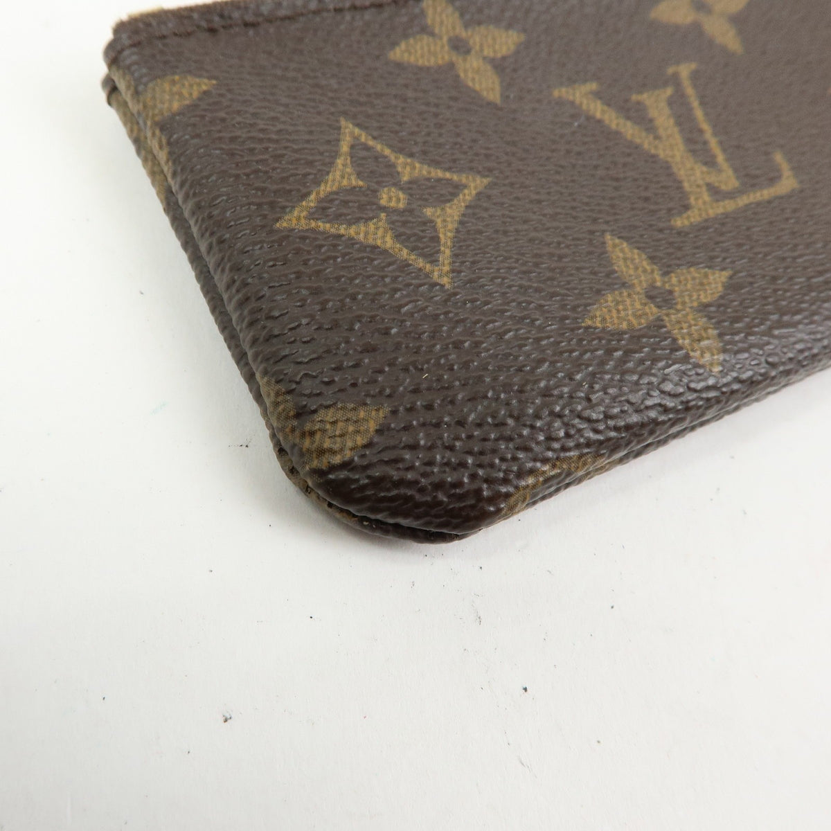 Louis Vuitton Key Monogram Canvas Brown Canvas Clutche & Pouche Bag (Pre-Owned)