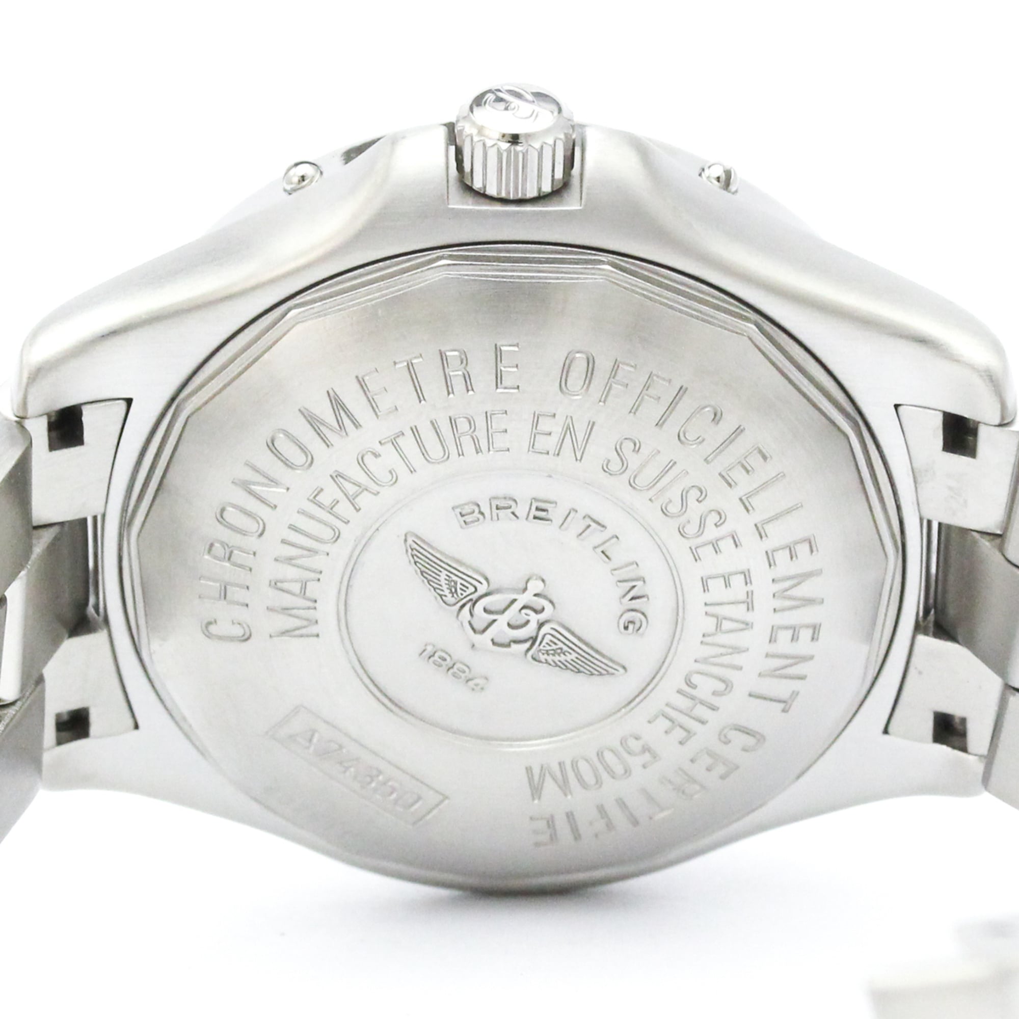Breitling Colt Chronograph Quartz Stainless Steel Watch (Pre-Owned)