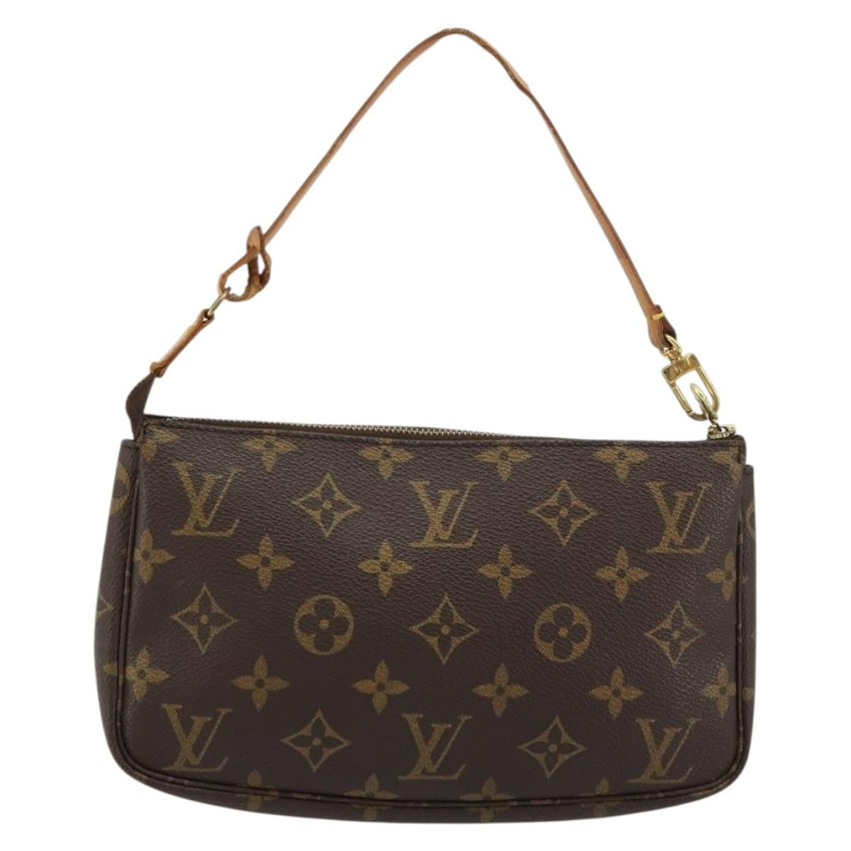 Louis Vuitton Pochette Accessoires Nm Monogram Canvas Brown Canvas Clutche & Pouche Bag (Pre-Owned)