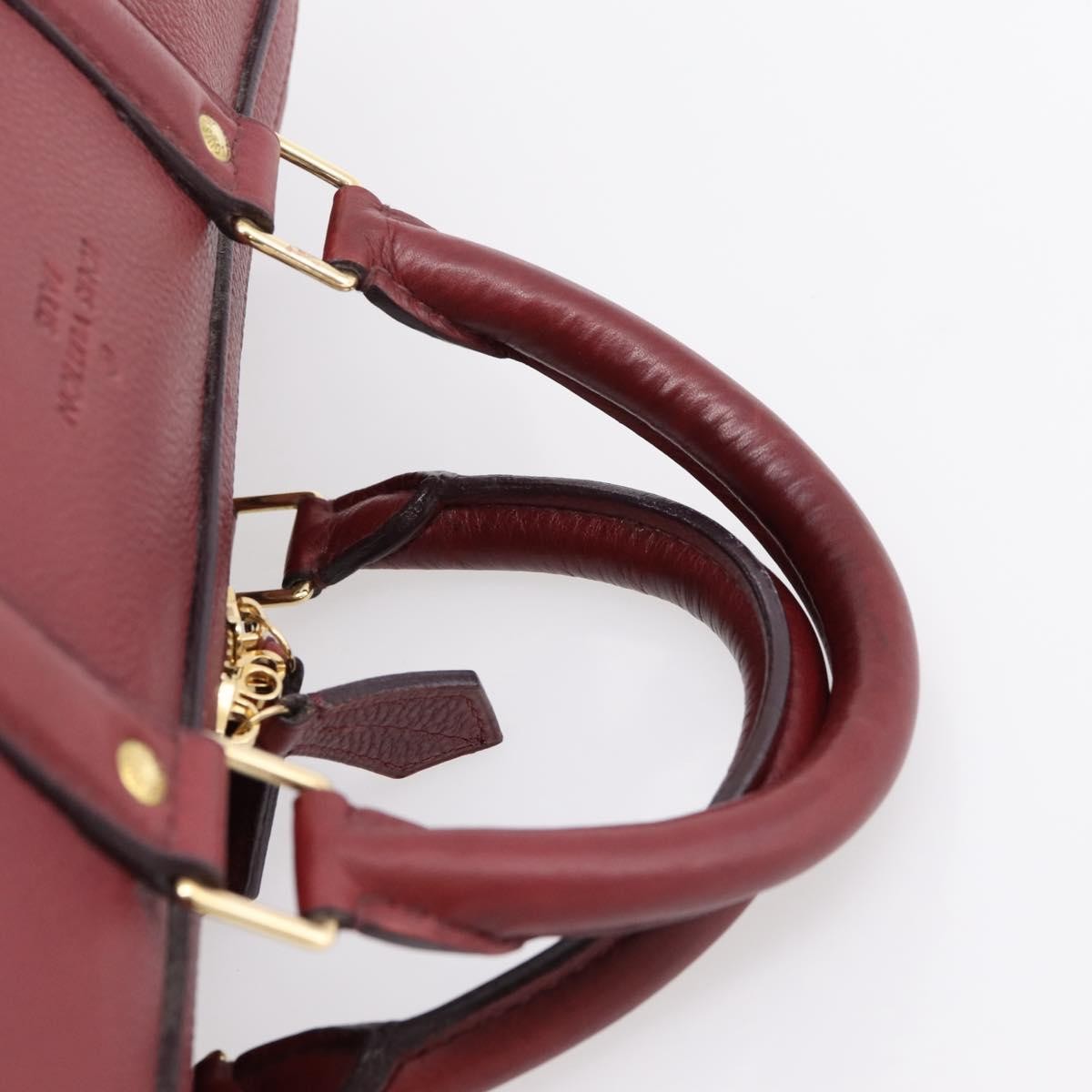 Louis Vuitton Sofia Coppola Sc Leather Red Leather Handbag (Pre-Owned)
