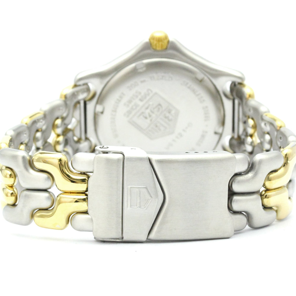Tag Heuer Sel Professional 200M Quartz Stainless Steel And Gold Plated Watch (Pre-Owned)