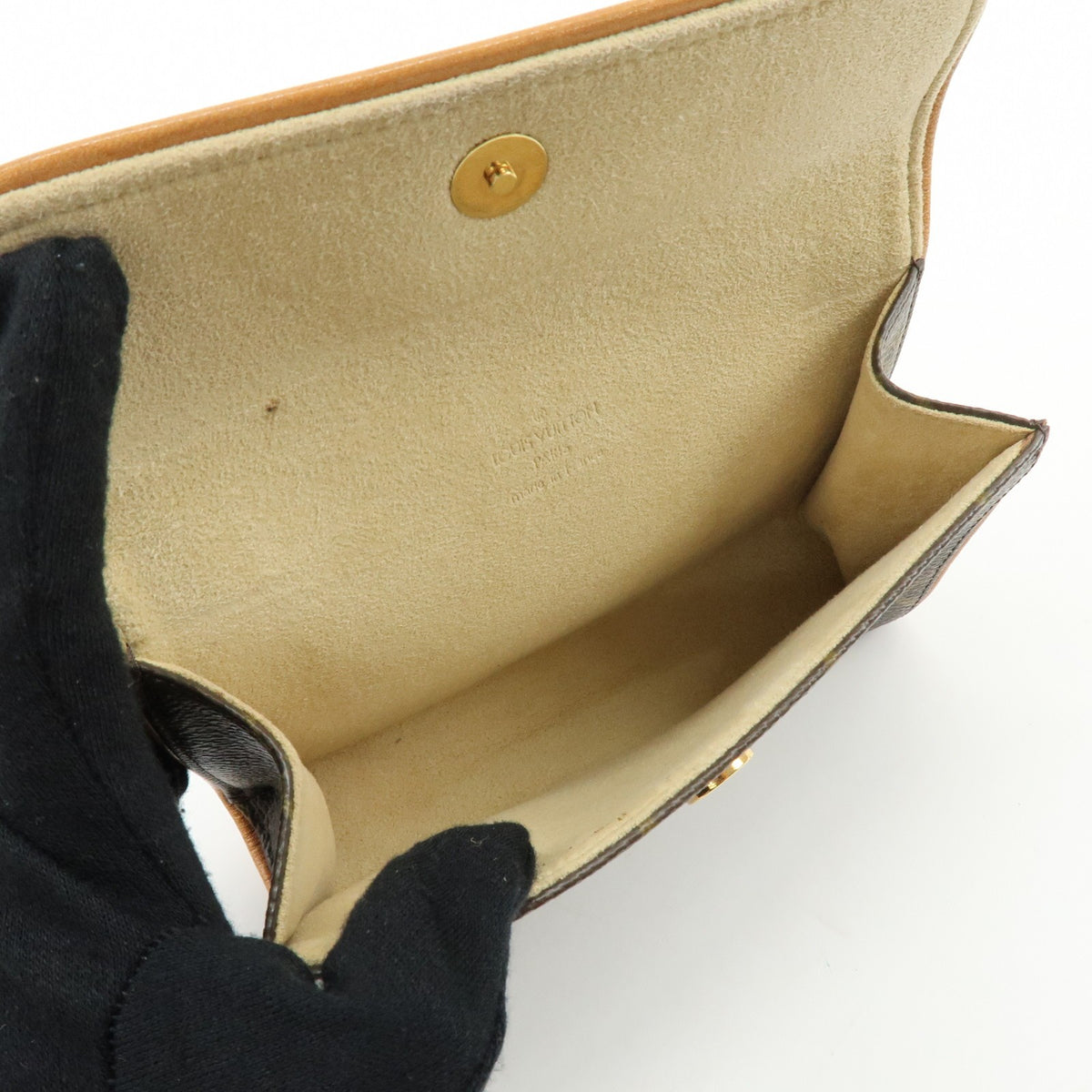 Louis Vuitton Florentine Waist Monogram Canvas Brown Canvas Handbag (Pre-Owned)