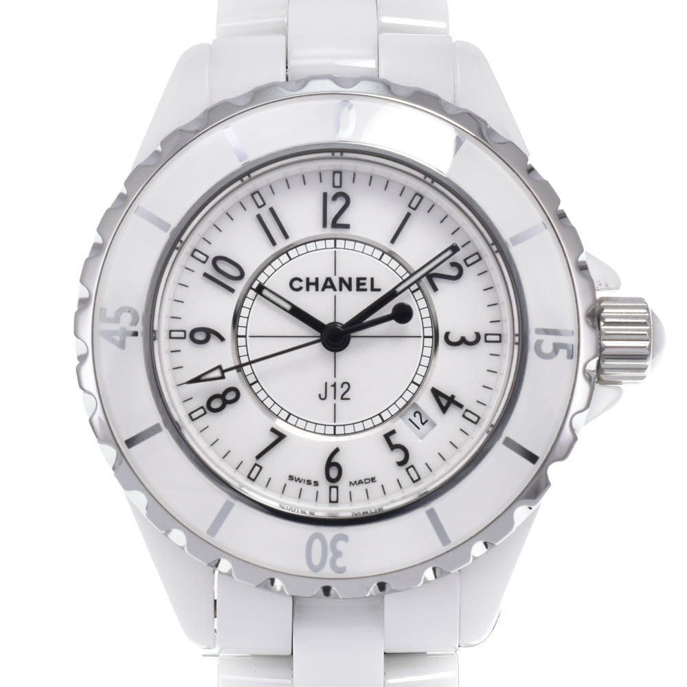 Chanel J12 Quartz Ceramic And Stainless Steel Watch (Pre-Owned)