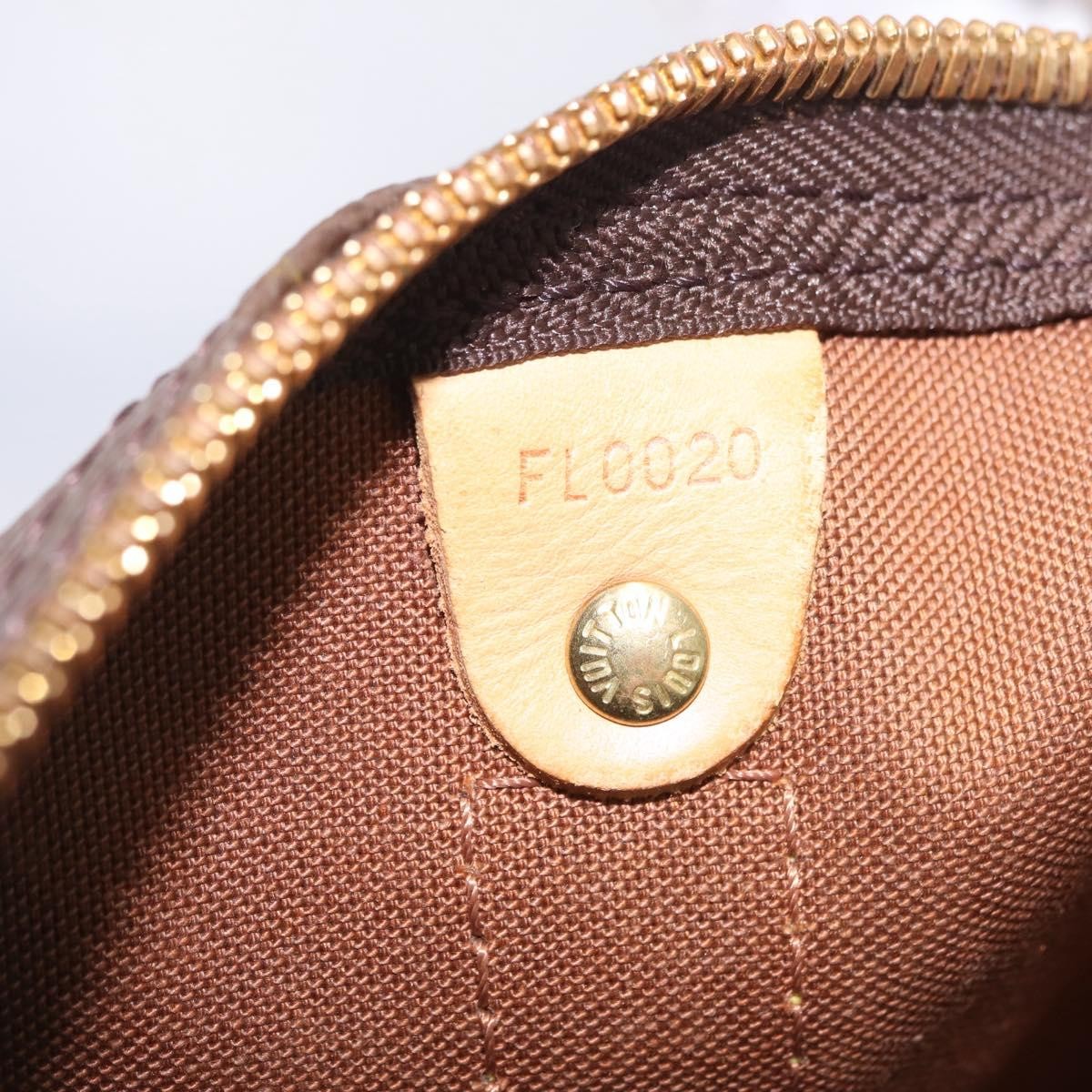 Louis Vuitton Keepall Monogram Canvas Brown Canvas Travel Bag Bag (Pre-Owned)