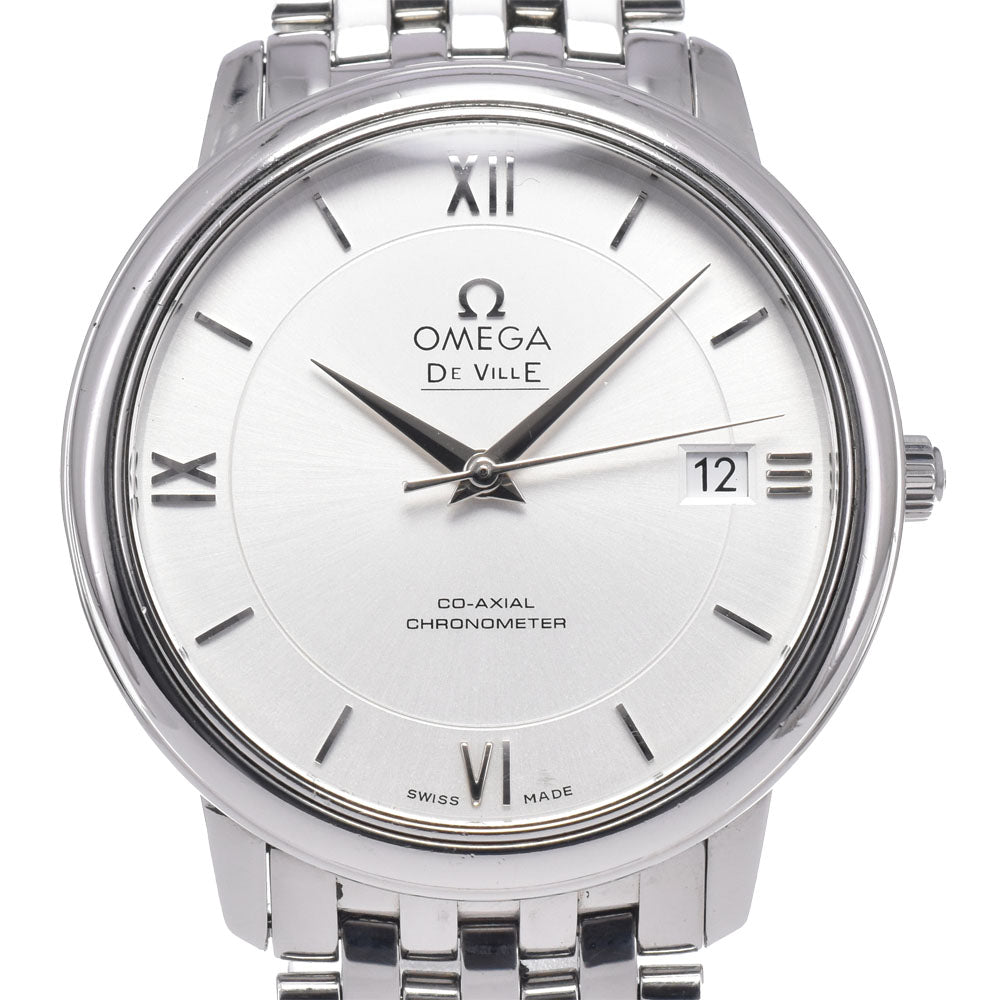 Omega De Ville Prestige Co-Axial Chronometer Automatic Stainless Steel Watch (Pre-Owned)