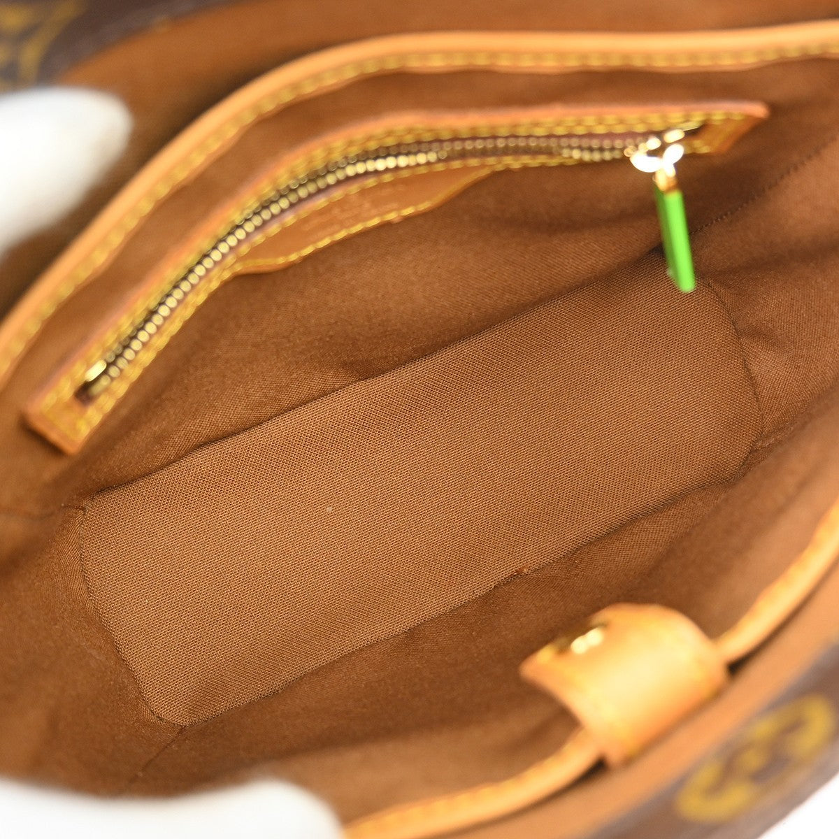 Louis Vuitton Vavin Monogram Empreinte Leather Brown Canvas Handbag (Pre-Owned)