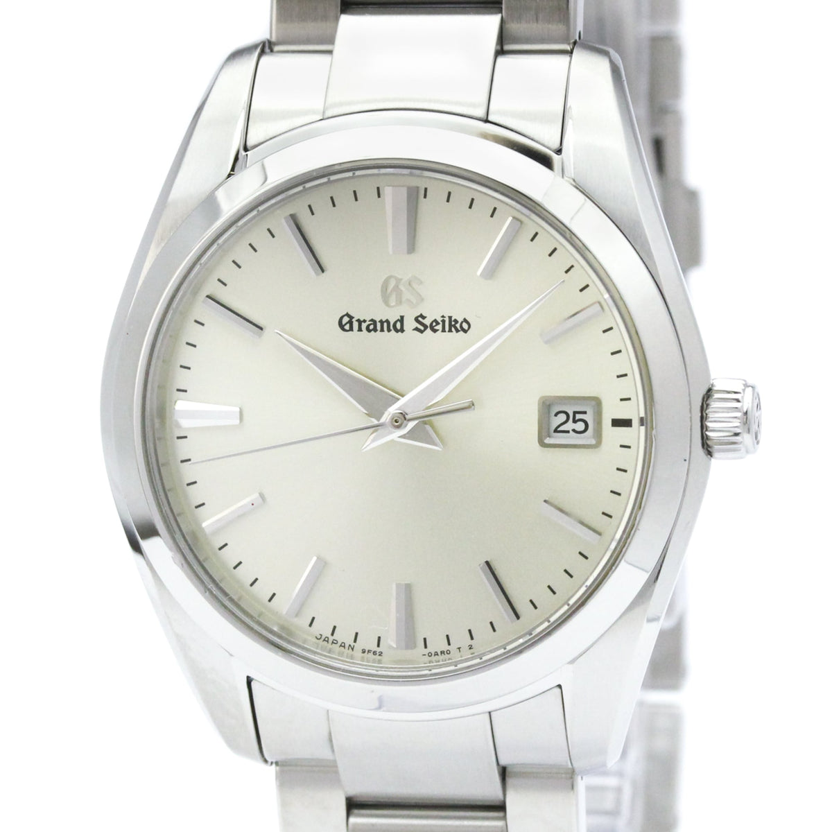Grand Seiko Heritage Gmt Quartz Stainless Steel Watch (Pre-Owned)
