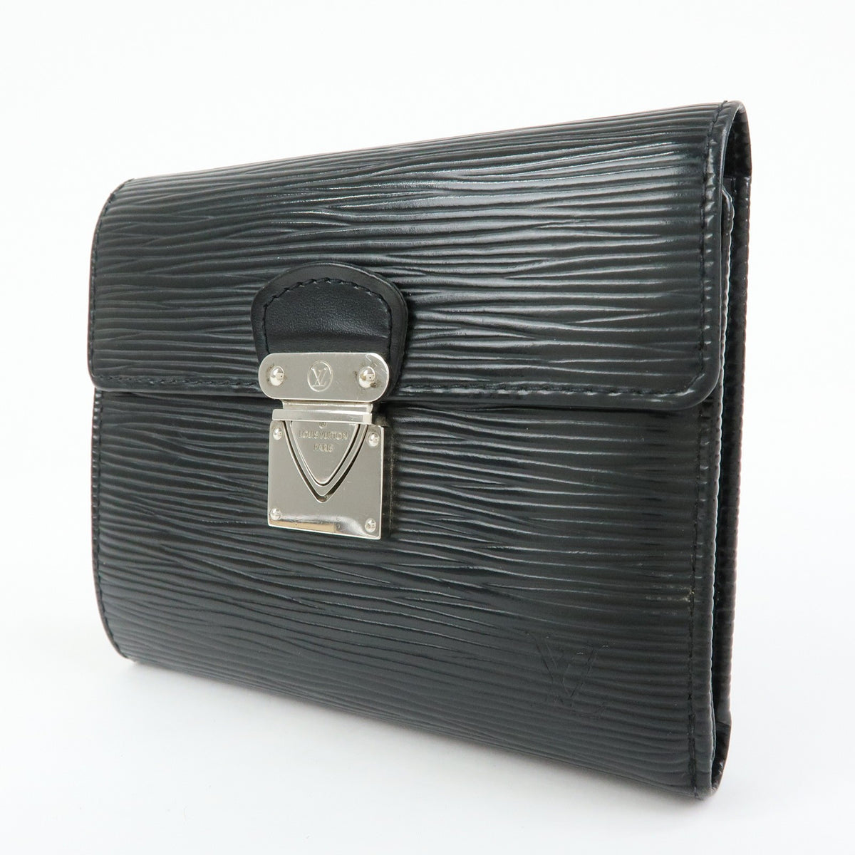 Louis Vuitton Koala Epi Leather Black Leather Wallets Accessory (Pre-Owned)
