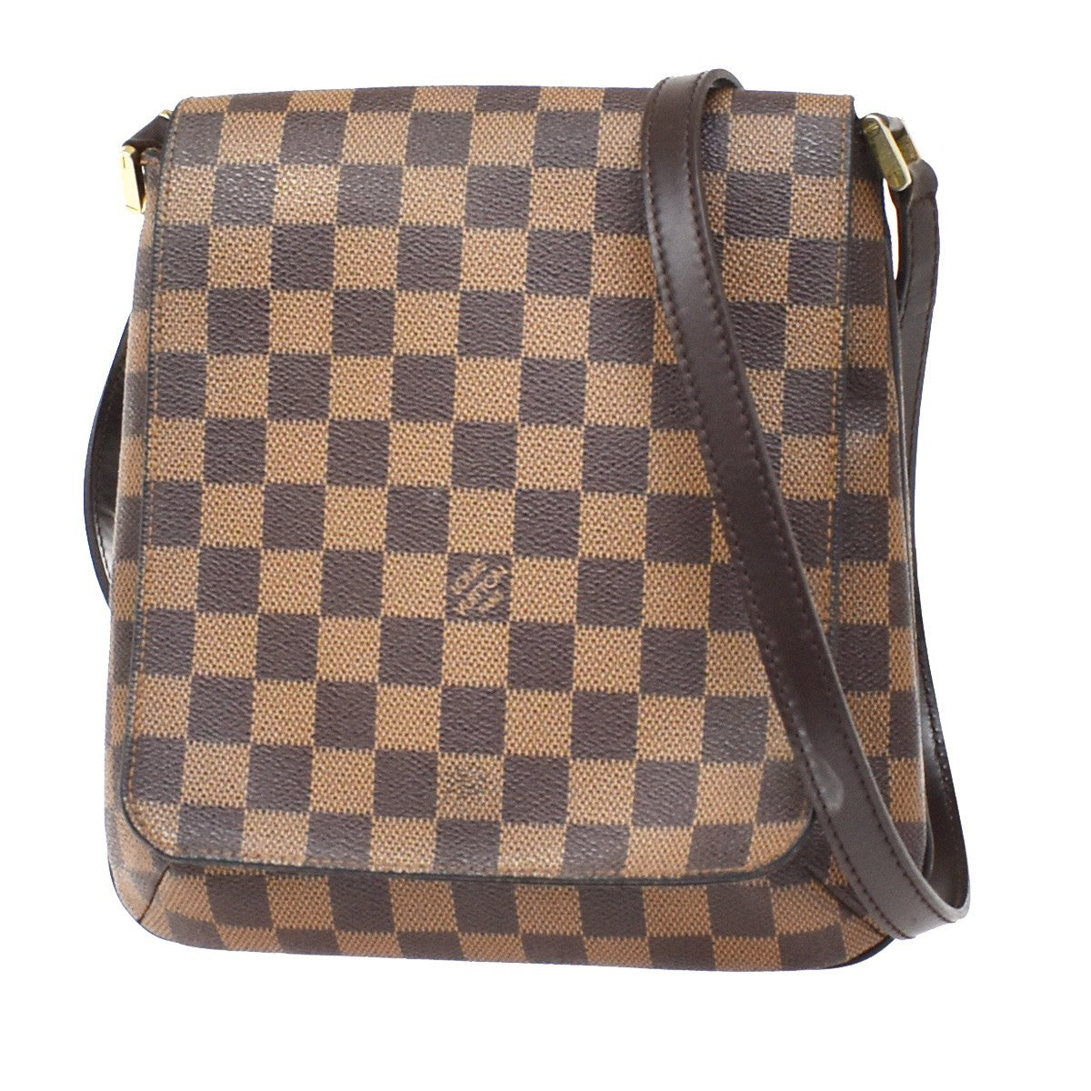 Louis Vuitton Musette Salsa Damier Brown Canvas Shoulder Bag Bag (Pre-Owned)
