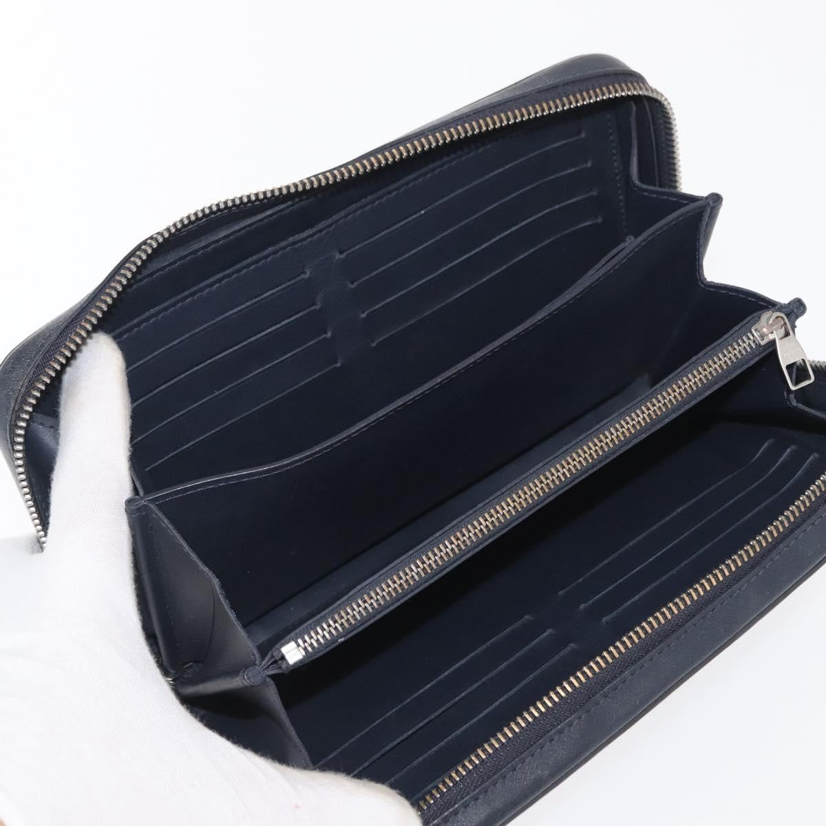 Louis Vuitton Zippy Xl Damier Leather Black Leather Wallets Accessory (Pre-Owned)