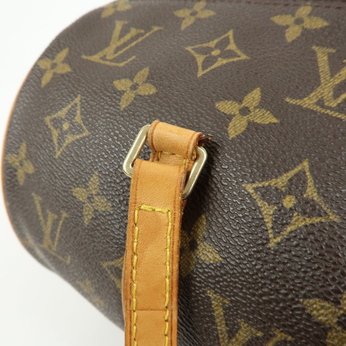 Louis Vuitton Papillon Monogram Canvas Brown Canvas Handbag (Pre-Owned)