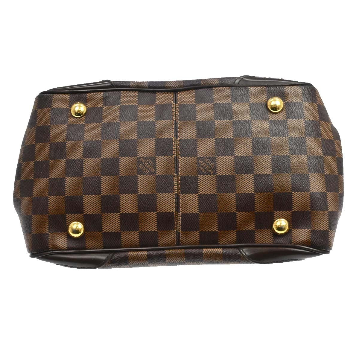 Louis Vuitton Verona Damier Brown Canvas Handbag (Pre-Owned)