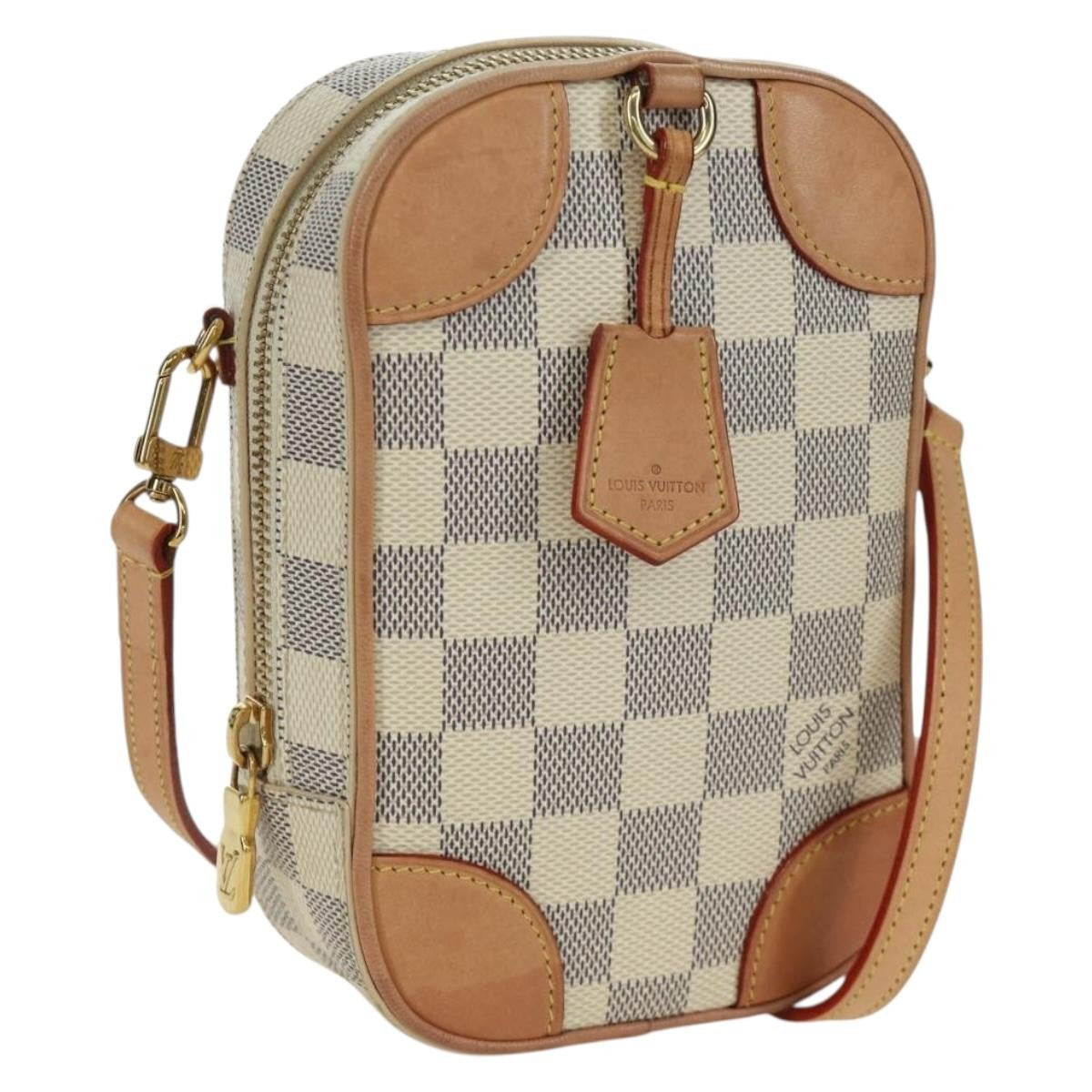 Louis Vuitton Neokapi Handag Damier Ebene Beige Canvas Clutche & Pouche Bag (Pre-Owned)