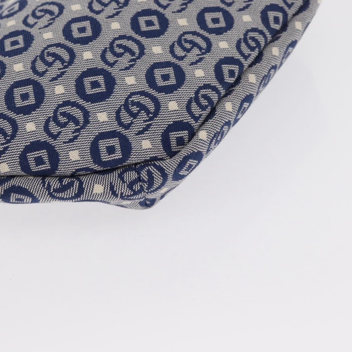 Gucci Children's Belt Printed Gg Coated Canvas Navy Canvas Handbag (Pre-Owned)