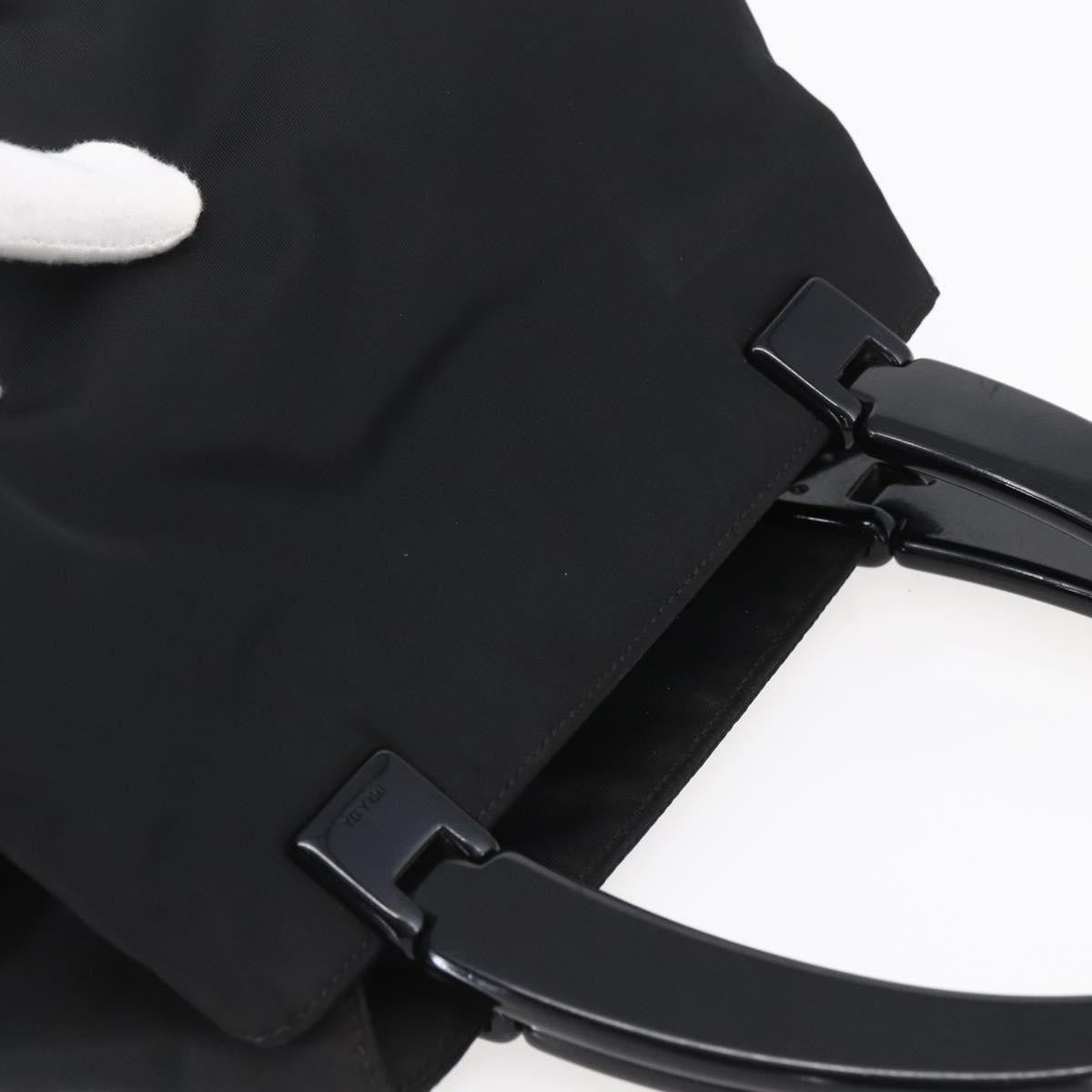 Prada Vintage Tessuto Black Nylon Handbag (Pre-Owned)