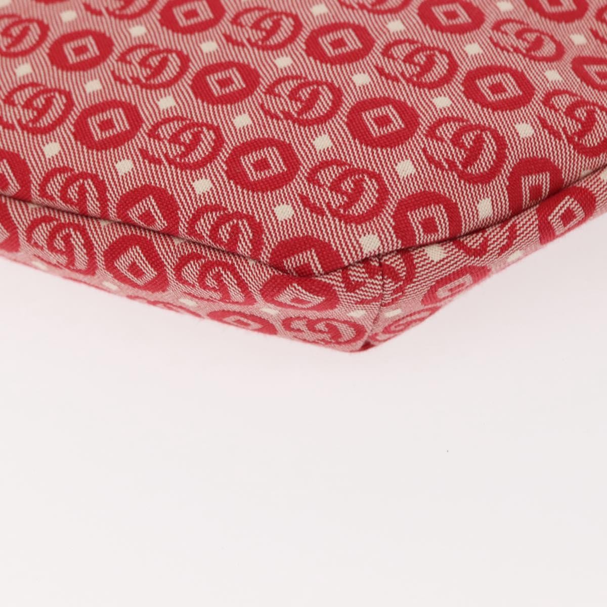 Gucci Children's Belt Gg Coated Canvas Red Canvas Handbag (Pre-Owned)
