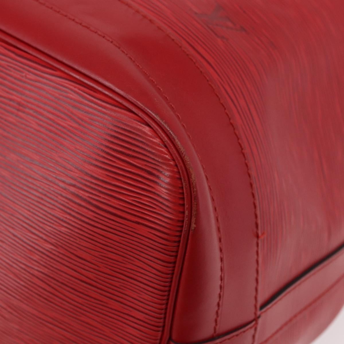 Louis Vuitton Noe Epi Leather Red Leather Shoulder Bag Bag (Pre-Owned)