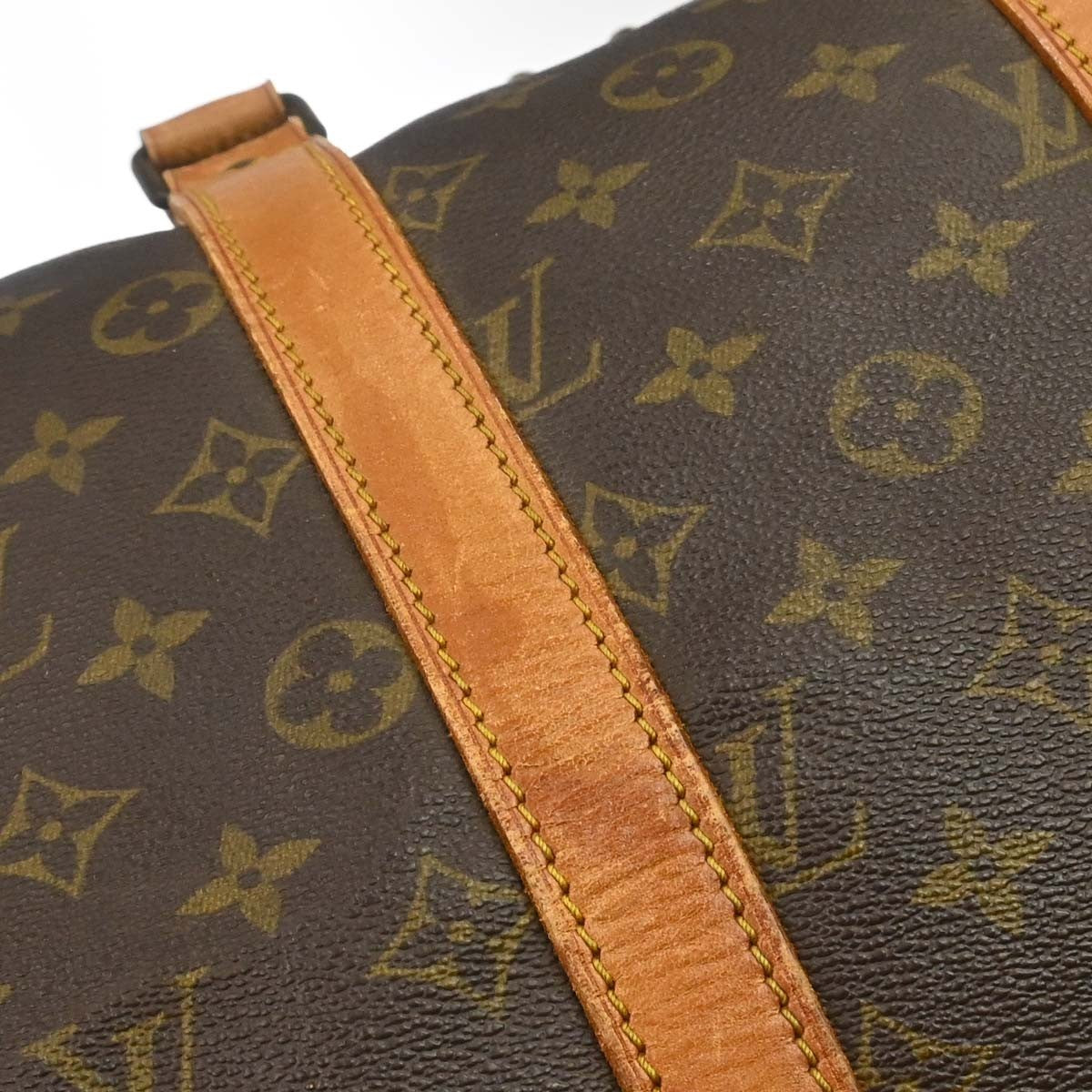 Louis Vuitton Keepall Monogram Canvas Brown Canvas Travel Bag Bag (Pre-Owned)