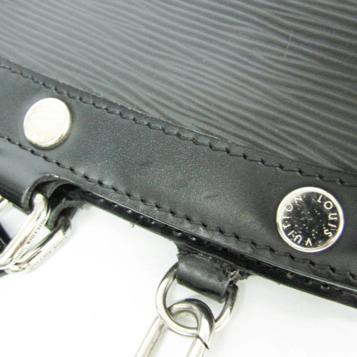 Louis Vuitton Brea Epi Leather Black Leather Handbag (Pre-Owned)