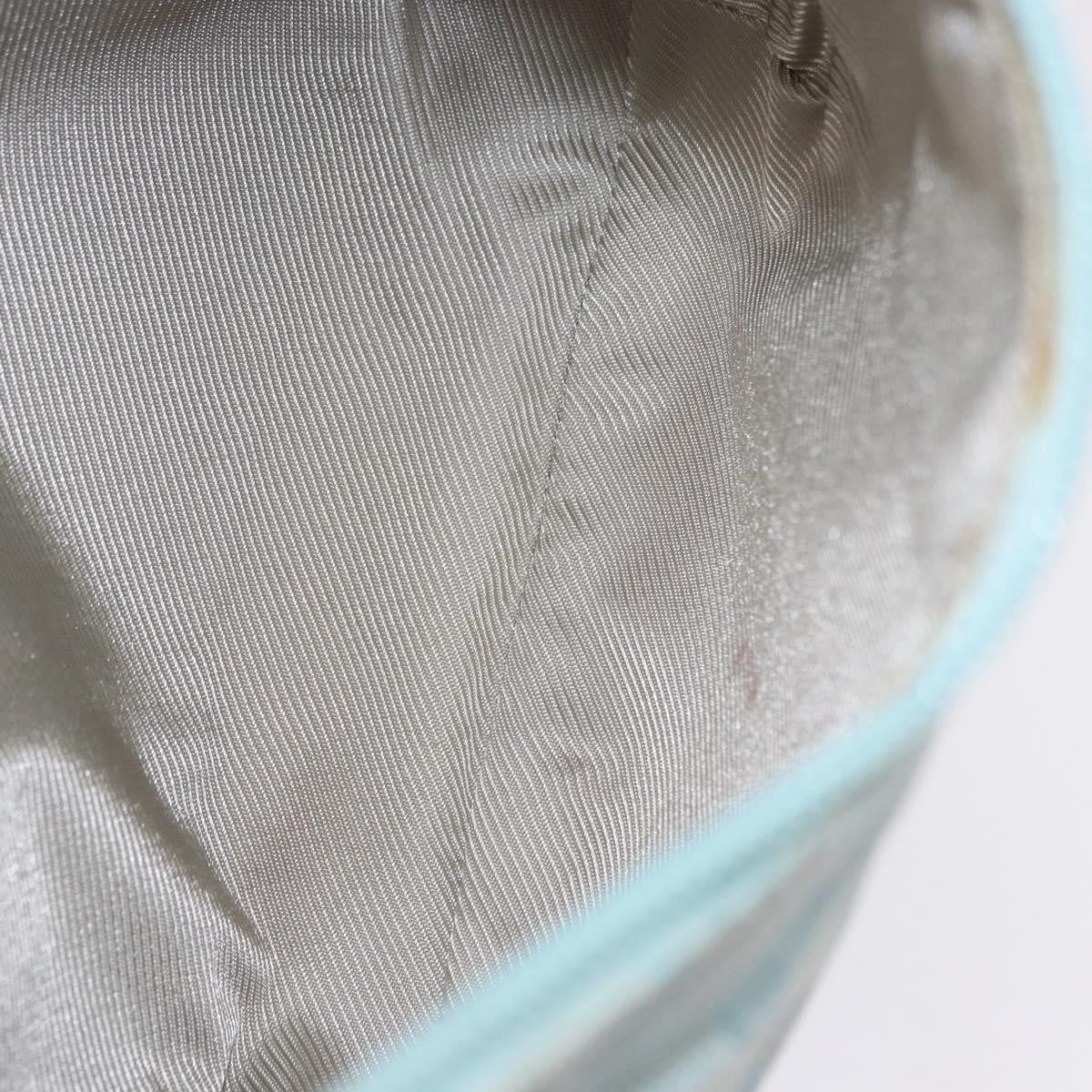 Gucci Vintage Zip Hobo Gg Canvas And Patent Blue Canvas Shoulder Bag Bag (Pre-Owned)