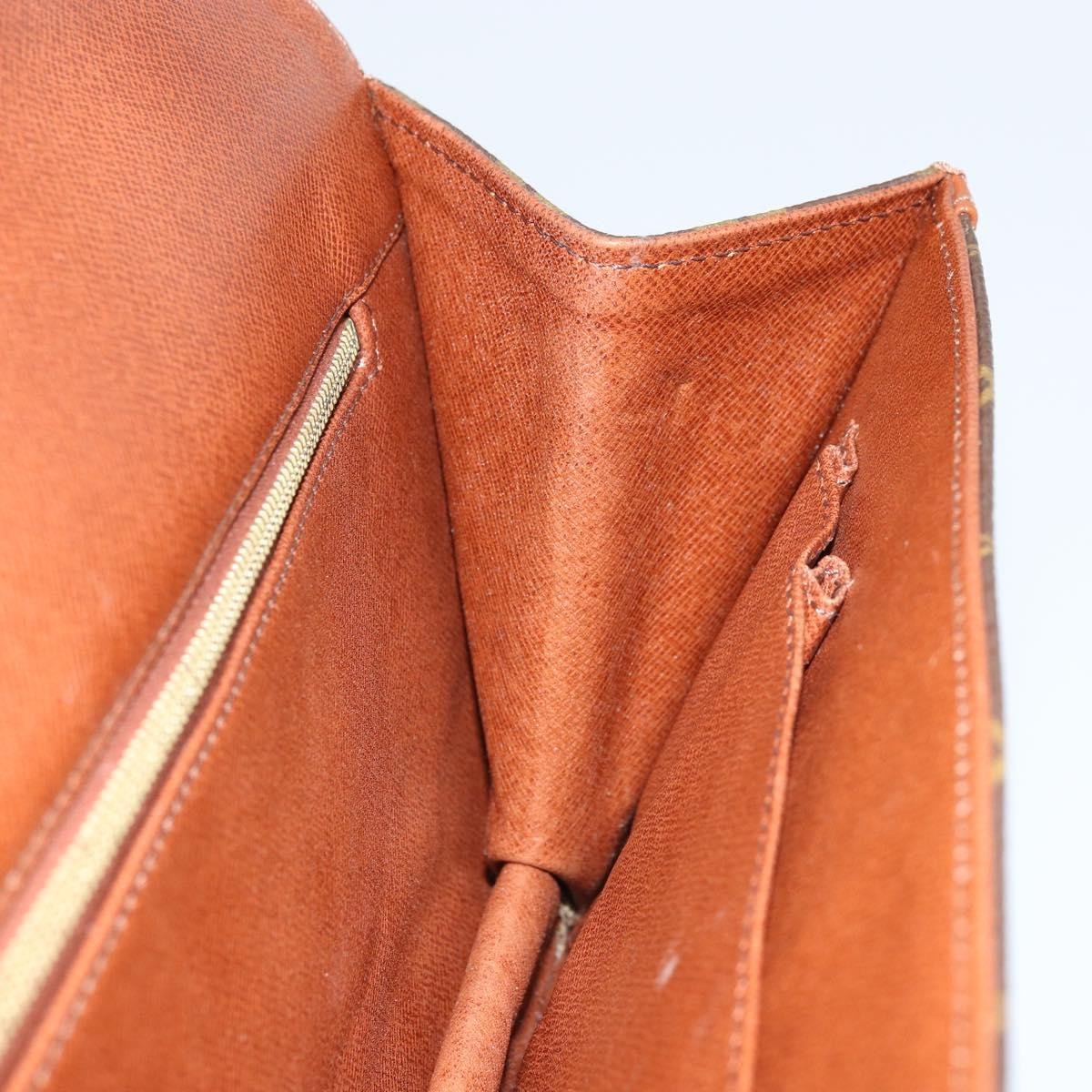 Louis Vuitton Dame Pochette Monogram Canvas Brown Canvas Clutche & Pouche Bag (Pre-Owned)