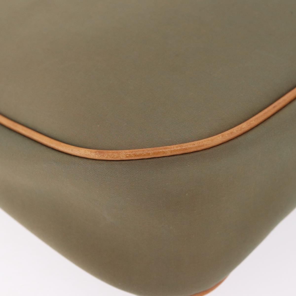 Burberry Shoulder Bag Nova Check Coated Canvas Khaki Canvas Shoulder Bag Bag (Pre-Owned)