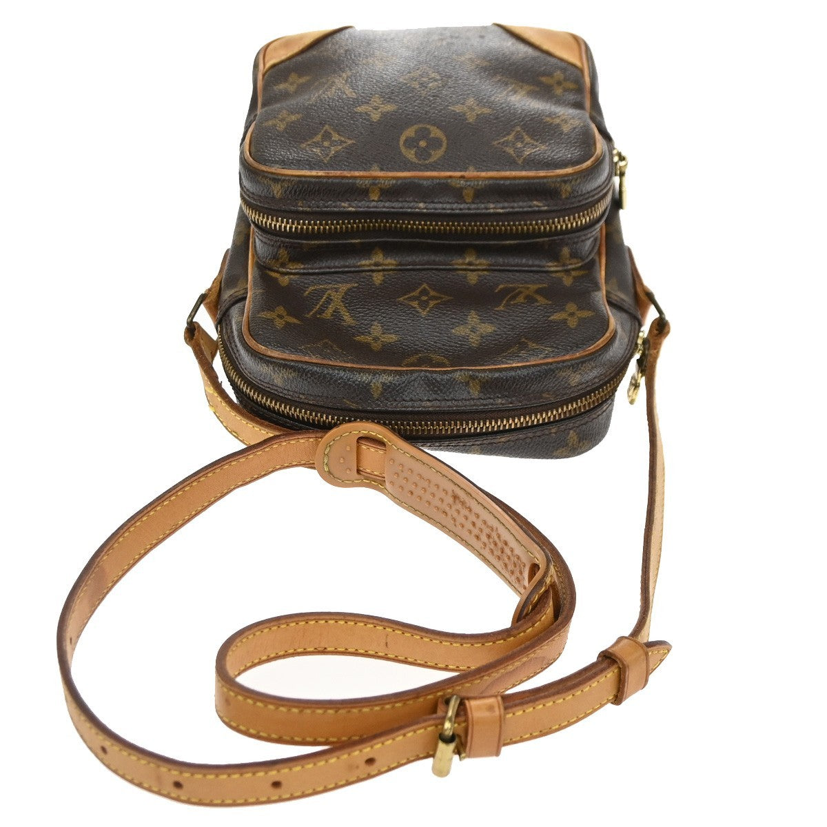 Louis Vuitton Amazone Monogram Canvas Brown Canvas Handbag (Pre-Owned)