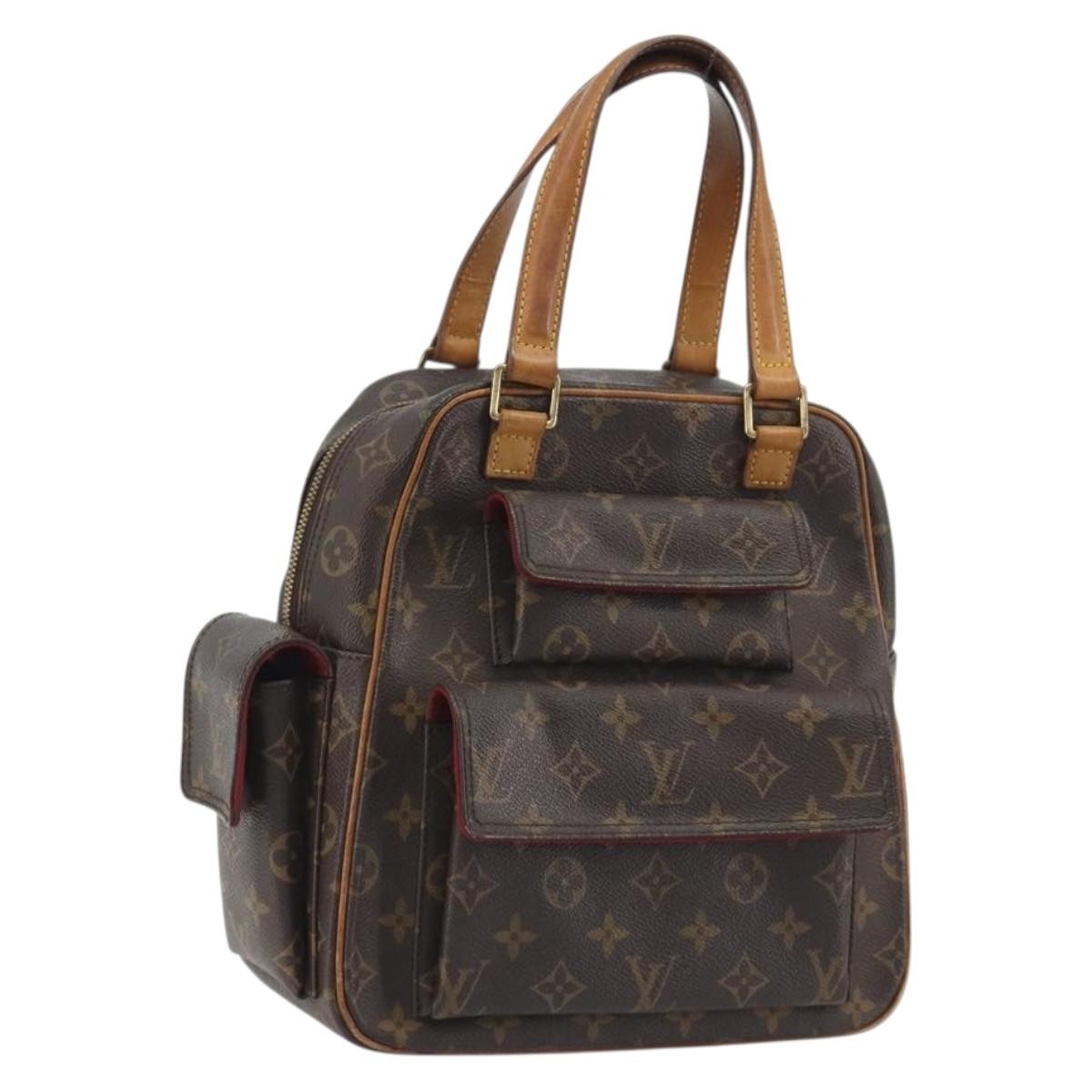 Louis Vuitton Excentri-Cite Monogram Canvas Brown Canvas Handbag (Pre-Owned)