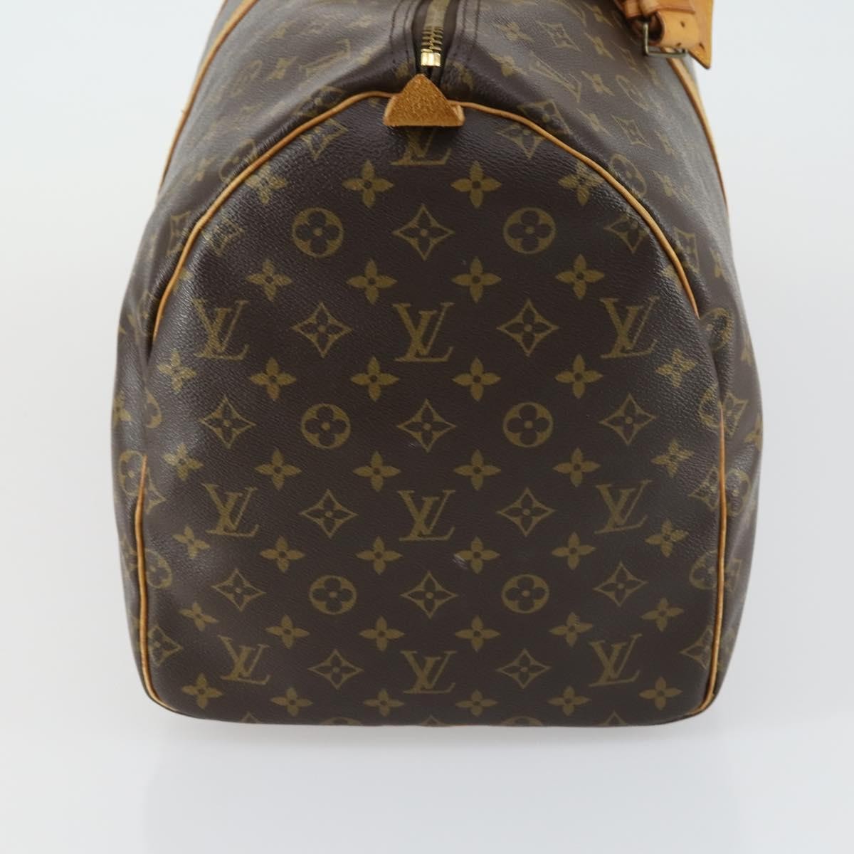 Louis Vuitton Keepall Monogram Canvas Brown Canvas Travel Bag Bag (Pre-Owned)