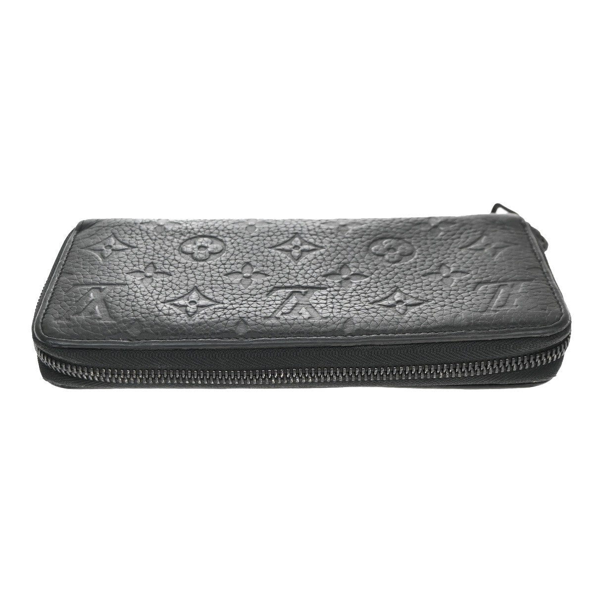 Louis Vuitton Clemence Monogram Empreinte Leather Black Leather Wallets Accessory (Pre-Owned)