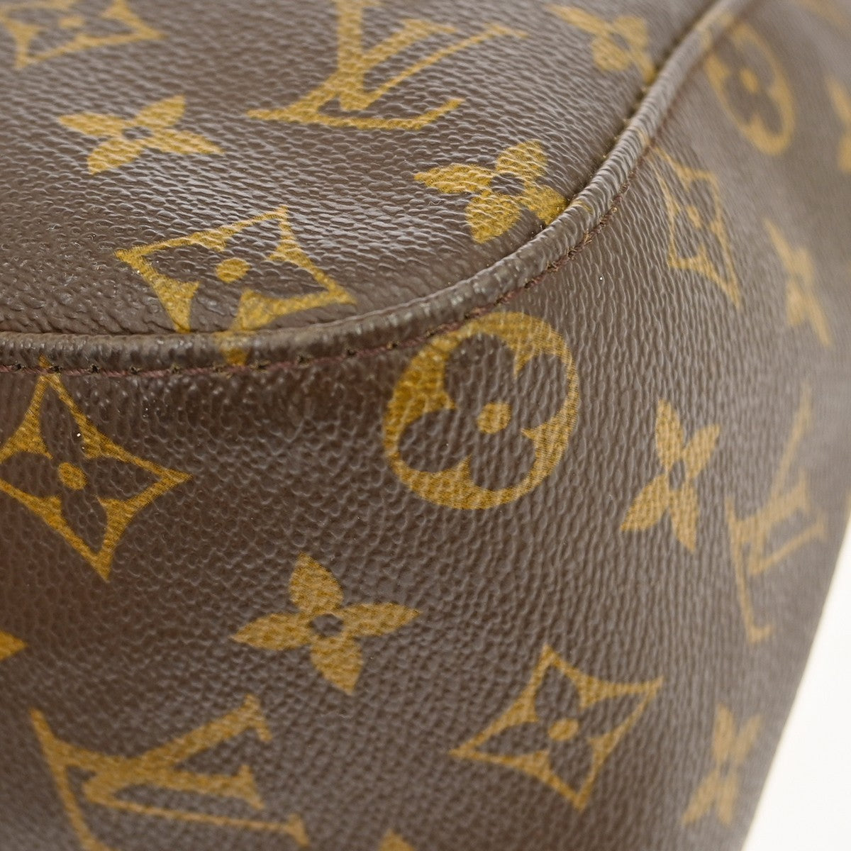 Louis Vuitton Monogram Looping Monogram Canvas Brown Canvas Shoulder Bag Bag (Pre-Owned)