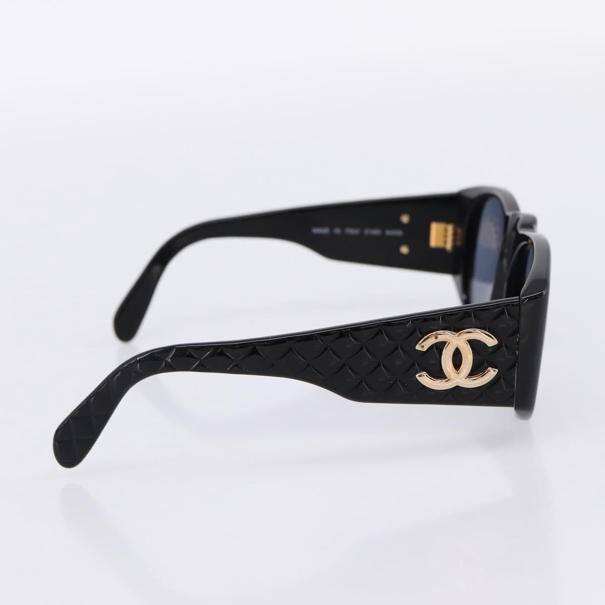 Chanel Logo Cc Plastic Black Plastic Sunglasse Accessory (Pre-Owned)