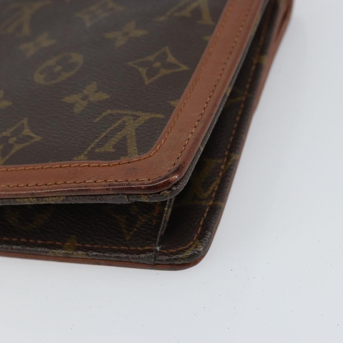 Louis Vuitton Dame Pochette Monogram Canvas Brown Canvas Clutche & Pouche Bag (Pre-Owned)