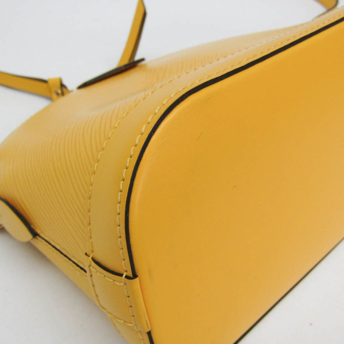Louis Vuitton Alma Chain Epi Leather Yellow Leather Shoulder Bag Bag (Pre-Owned)