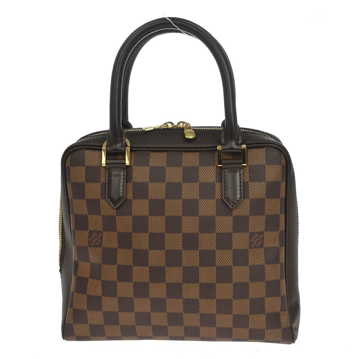 Louis Vuitton Brera Damier Ebene Brown Canvas Handbag (Pre-Owned)