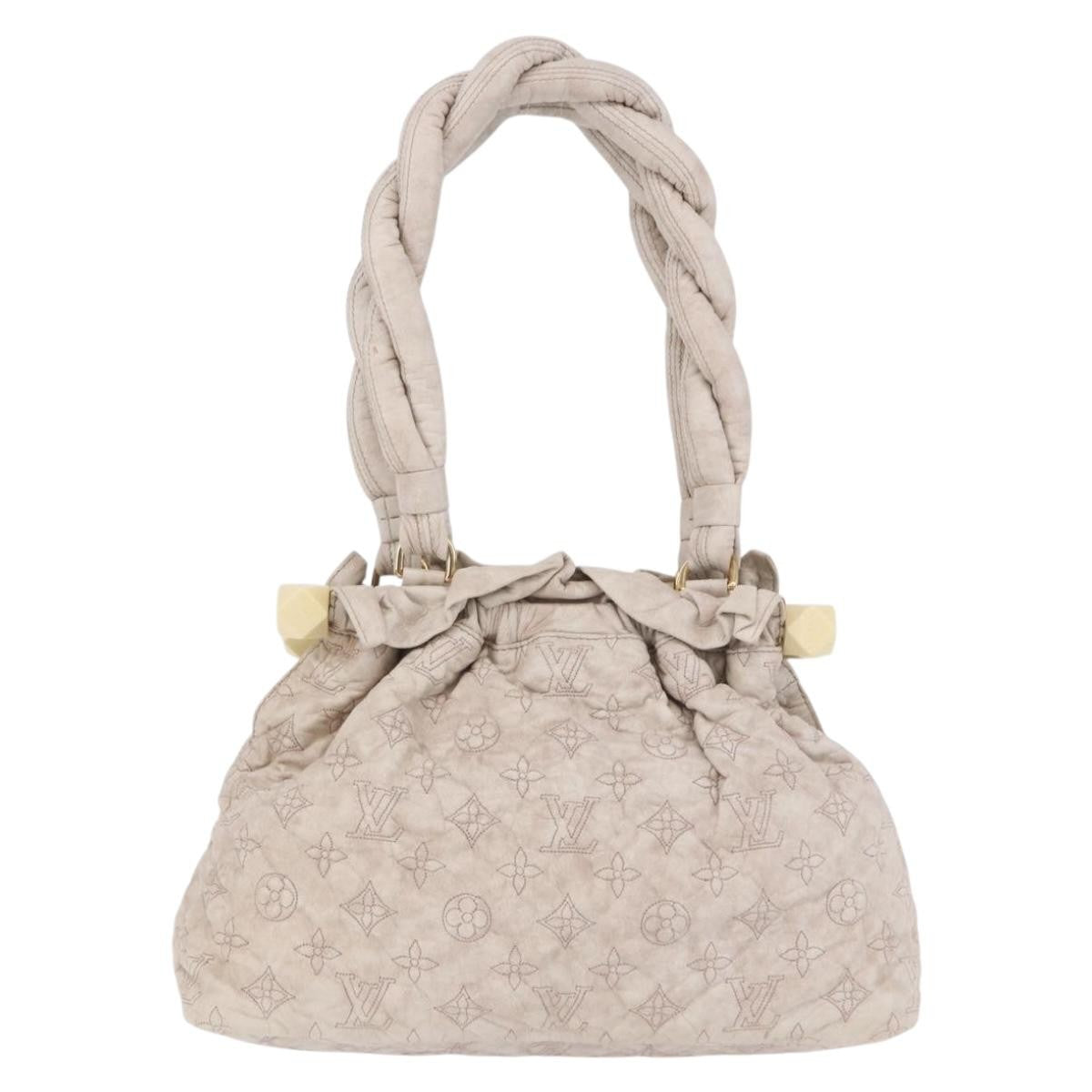Louis Vuitton Olympe Stratus Limited Edition Monogram Lambskin Beige Leather Handbag (Pre-Owned)
