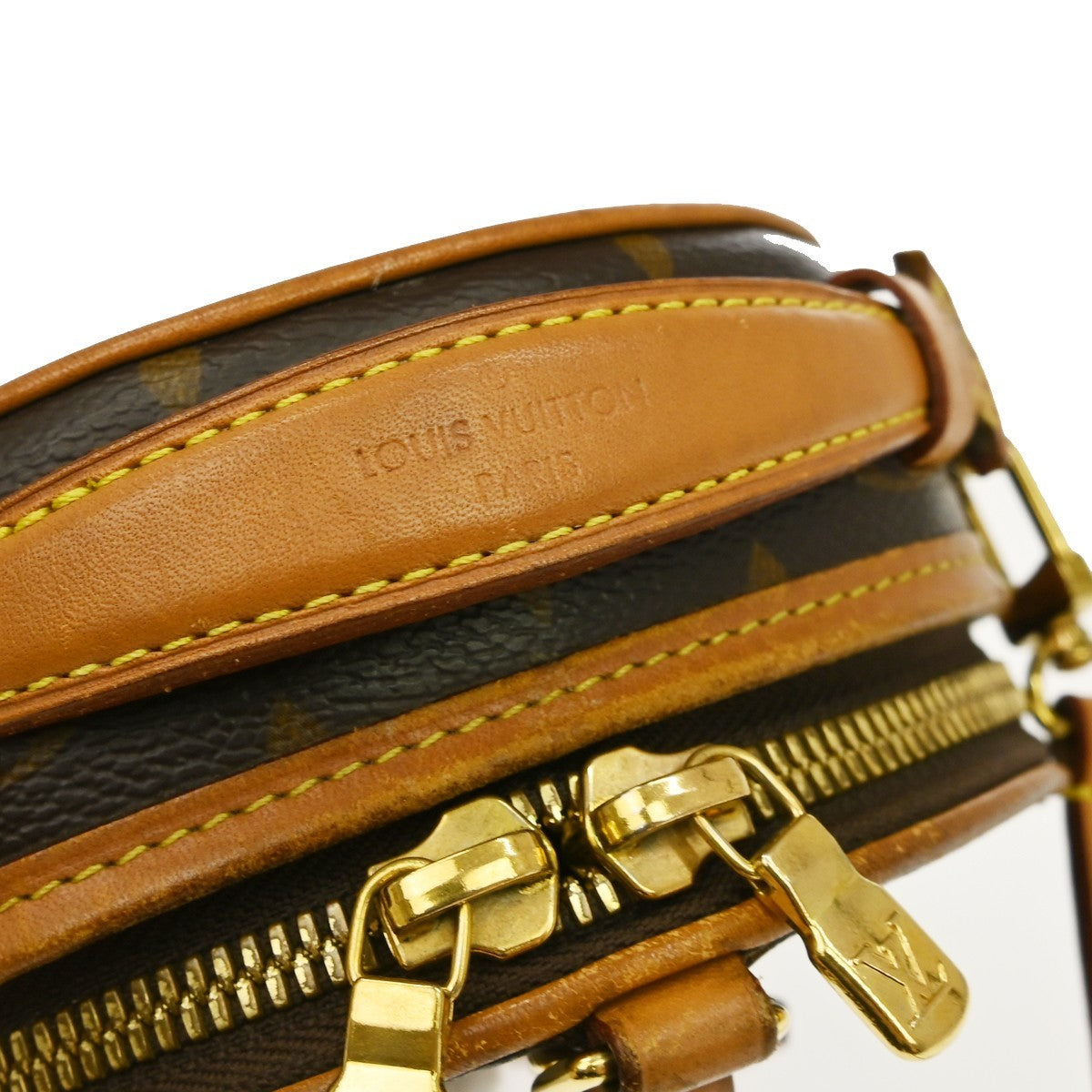 Louis Vuitton Boîte Chapeau Canvas Brown Canvas Clutche & Pouche Bag (Pre-Owned)