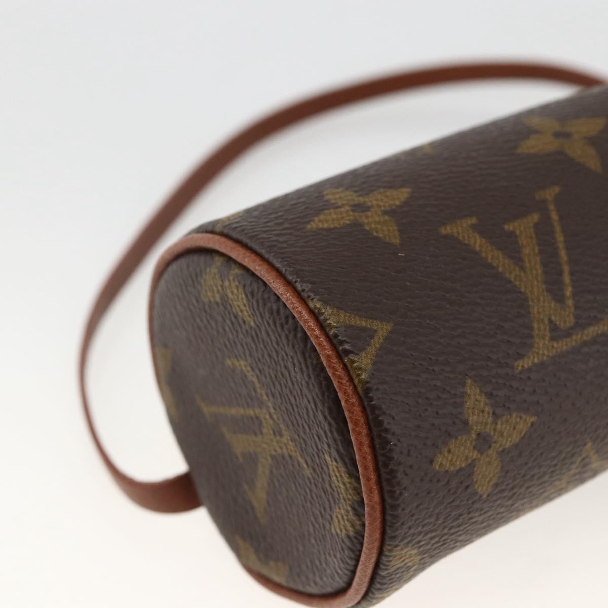Louis Vuitton Papillon Pochette Monogram Canvas Brown Canvas Clutche & Pouche Bag (Pre-Owned)