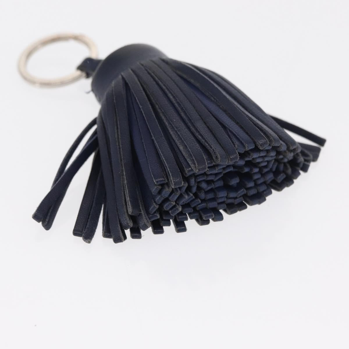 Hermes Carmen Keychain Leather Navy Leather Charms And Keychains Accessory (Pre-Owned)