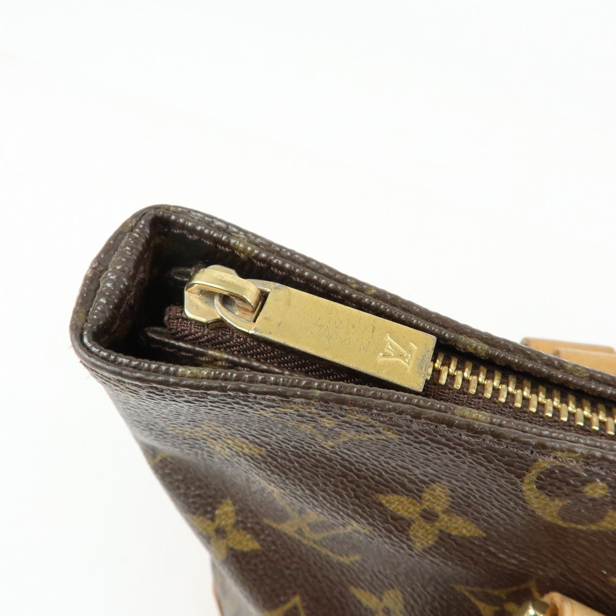 Louis Vuitton Cabas Piano Monogram Canvas Brown Canvas Tote Bag Bag (Pre-Owned)