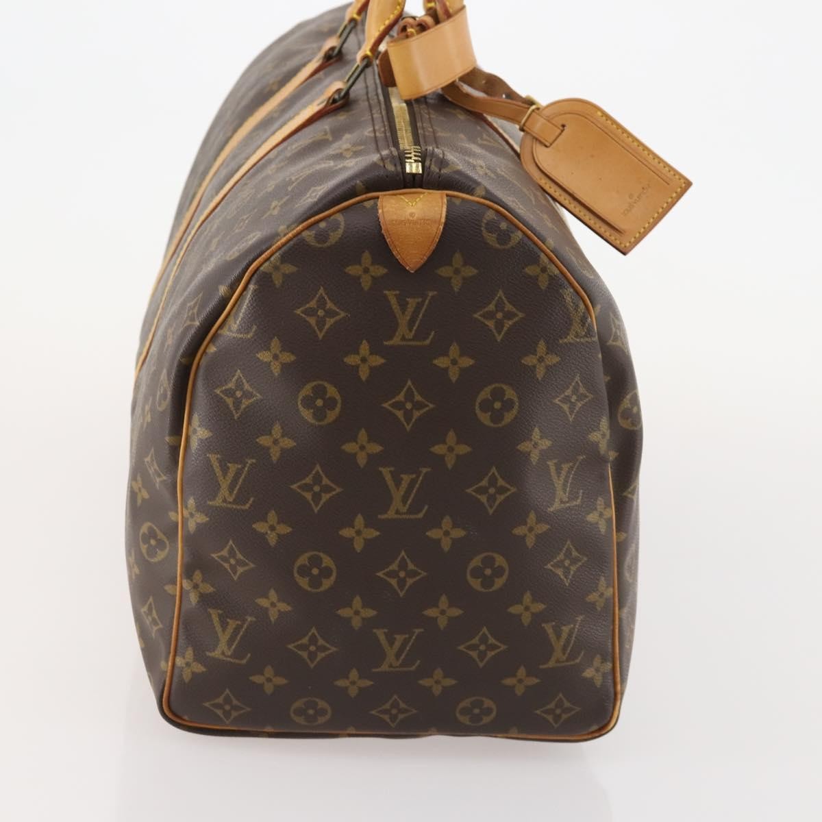 Louis Vuitton Keepall Monogram Canvas Brown Canvas Travel Bag Bag (Pre-Owned)